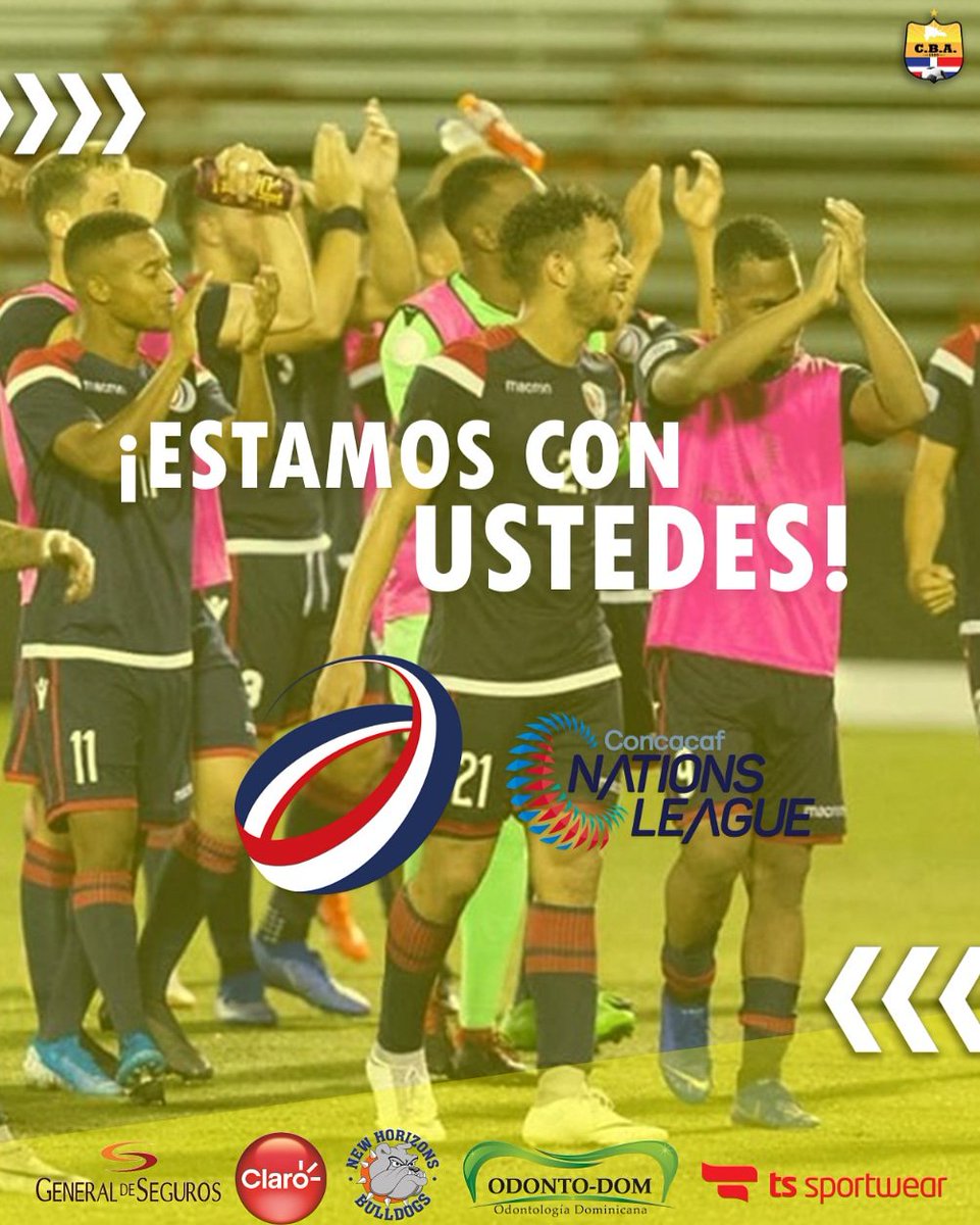 ClubBarcelonaA's tweet photo. Orgullosos de apoyar a nuestra Selección Dominicana en los próximos partidos de la @CNationsLeague:

-Sáb 12 de octubre vs. Santa Lucía | Estadio Olímpico Félix Sánchez | 6:00pm
-Martes 15 de octubre vs. Montserrat | Estadio Olímpico Félix Sánchez | 7:15pm.

¡Nos vemos allá! https://t.co/CZotZ6IU3r
