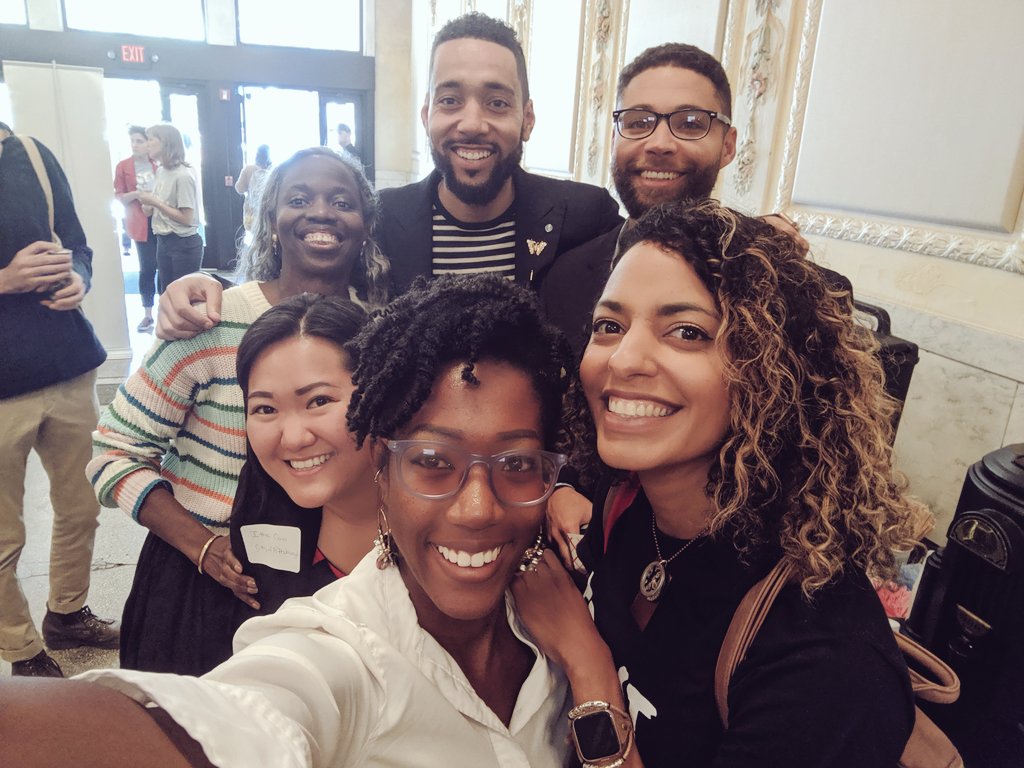 Though we have different approaches, we're all working to solve the same problem in our respective areas of influence. And that's what matters. I look up to all of these folks and appreciate their commitment to their communities. #All4AllSummit #AmazingPeopleInPittsburgh 🙌🏾🙌🏾🙌🏾