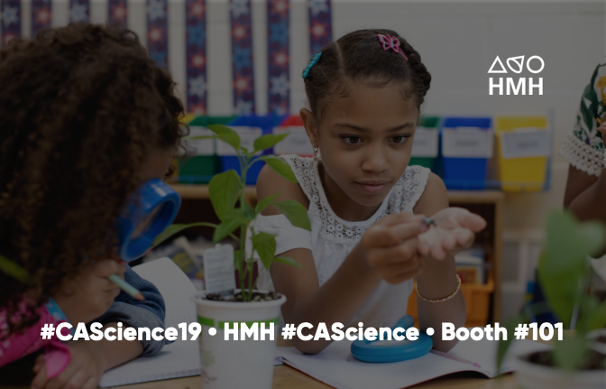 dmendoza_76's tweet photo. HMH Co #CAScience team looks forward to seeing you at #cascience19–we’ll be at Booth #101. We have 3 sessions and 2 book signings. For details, demos, samples, and giveaways, stop by our booth as soon as the exhibit hall opens Oct 18 @ 9:30a!  https://t.co/H6VCTdlTjY https://t.co/rR1yzNmTI0