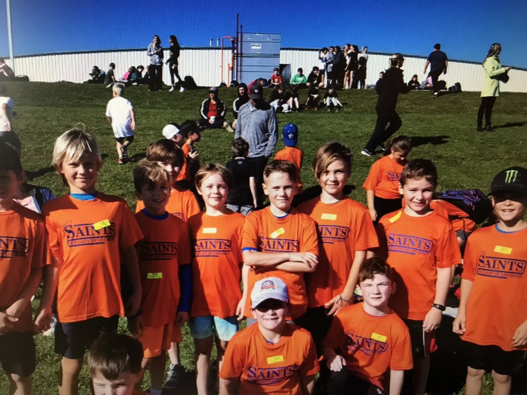 OLOLDelaware's tweet photo. OLOL Saints had great time racing at the HCC Family of Schools Cross-country Meet. Thank you @HCCenturions for helping to organize the event. https://t.co/eFQ9lLjZ8v