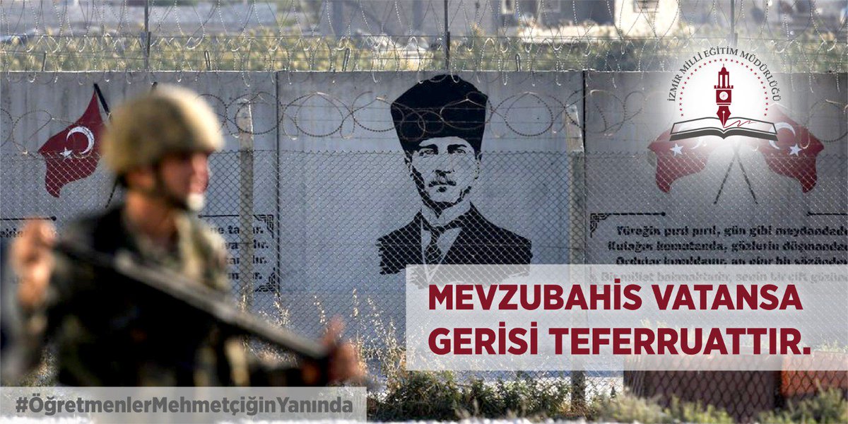 #ÖğretmenlerMehmetciğinYanında