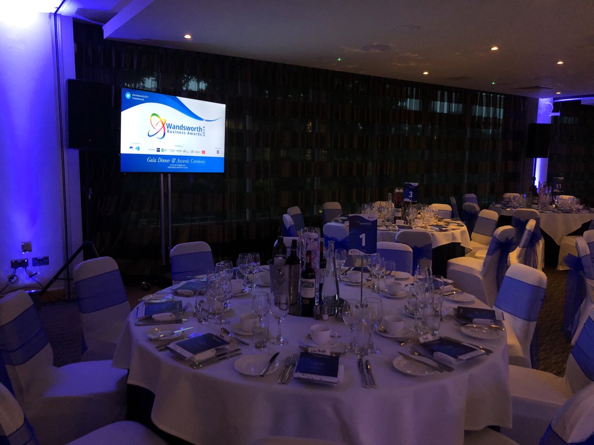 We’re all set for the Wandsworth Business Awards this evening! Good luck to all our finalists. Have a great evening. #wandsawards