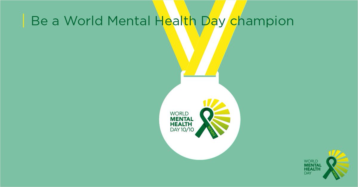 #WorldMentalHealthDay was an enormous success thanks to you! Remember, that mh promotion doesn’t stop today …we consider WMHDAY as the yearly awakening, reminder, catalyst for more action. As long as there is a WMHDAY – mental illness will never again be in the dark. Thank u!