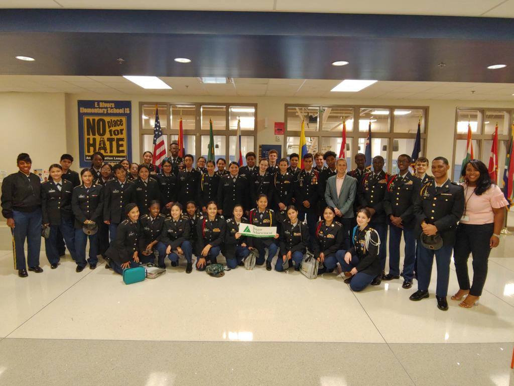 North Alanta JROTC tweet media