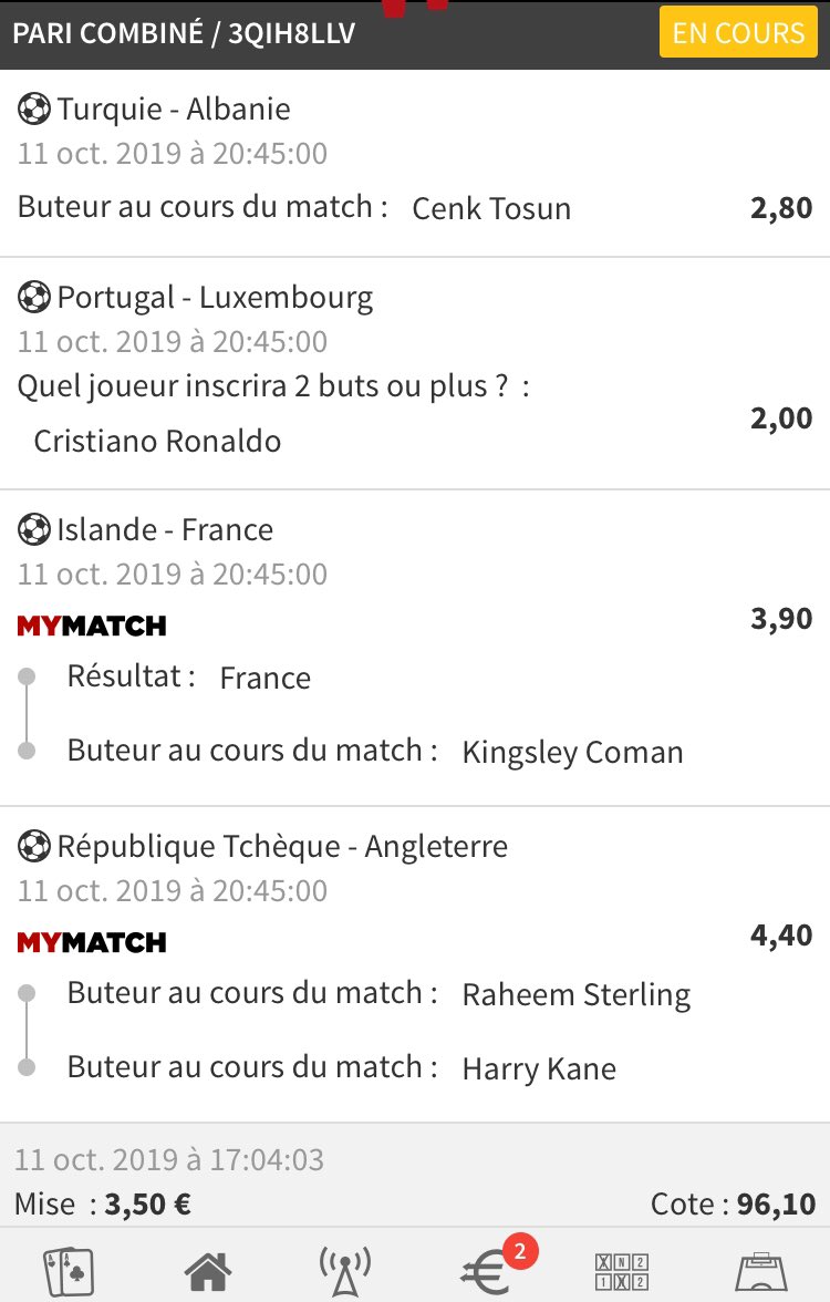 Melchior35's tweet photo. Re la team
Pour ce soir #BLT je rajoute la France et un photo le #funbuteur (faites à votre sauce, j’en ai fais d’autres avec moins de sélections)
Gl all🤞
#Teamparieur #teambdl https://t.co/KlGA7uWxFY