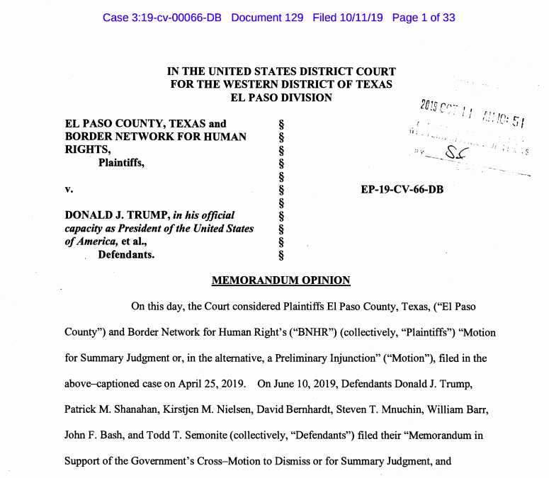 NiskanenCenter's tweet photo. BREAKING: A U.S. federal district court has ruled that President Trump violated the law by declaring a national emergency in order to build a border wall. https://t.co/tUyNSGvvcr https://t.co/vtpfSHA3hB