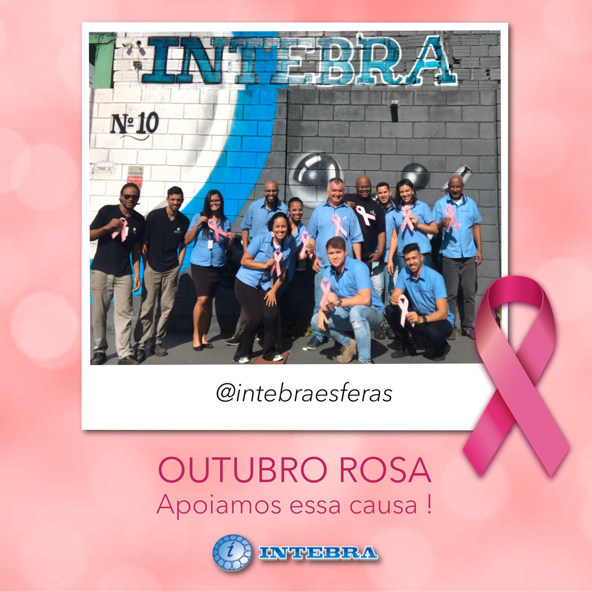 IntebraEsferas's tweet photo. A Intebra apoia essa campanha ! Vamos, todos juntos, demonstrar nosso apoio à causa.
#intebra #intebraesferas #esferasdeaço #outubro #outubrorosa #movimentoalémdosolhos https://t.co/kJB8WEmJvb