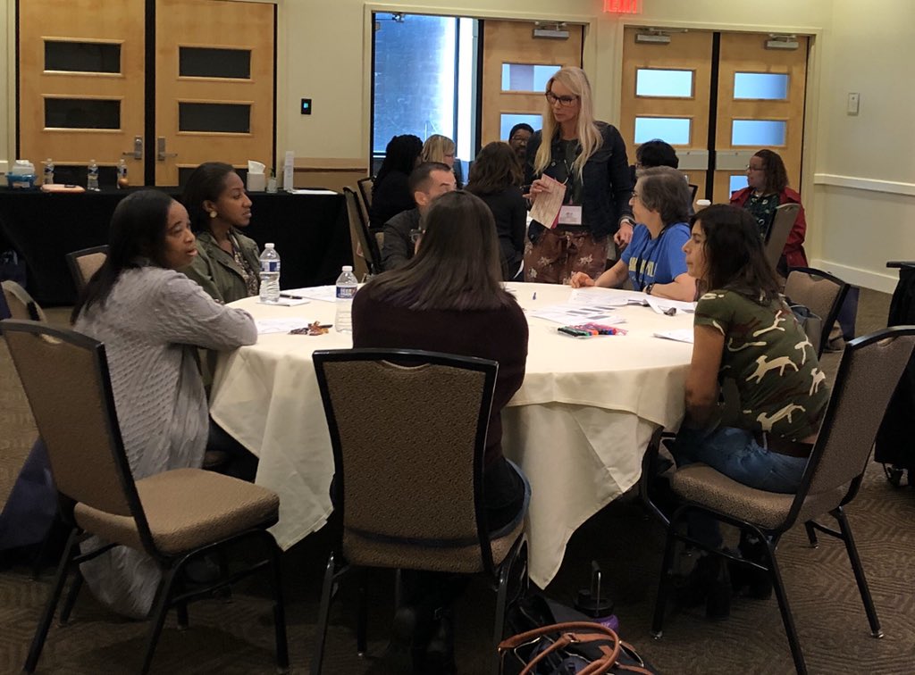 BSSap's tweet photo. Building a Resilient Classroom with Ms. Carpenter and Ms. Harrison and fellow educators @redclayschools  @HighlandsPride  @BedfordsBobcats https://t.co/iHxr0ET1es