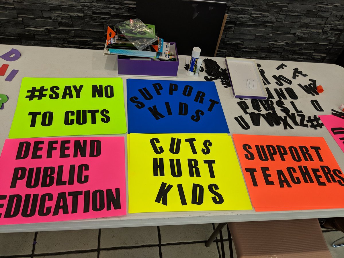 romanaandahmad's tweet photo. #WalkInforEducation @Sflecce @fordnation Preparations and community outreach to defend our public education system and protect our children! https://t.co/TCtTWPwZ6t