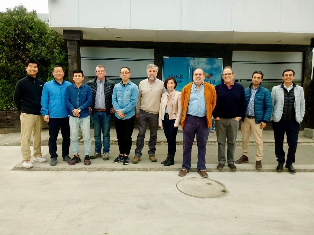 ProChile_Maule's tweet photo. Una intensa agenda realizaron en el #Maule los Ejecutivos de #WinChain!! Visitaron la Exportadora #ElCisne en #Teno🍒🍏Se reunieron con la Exportadora #Cochrane; fueron a #Fruselva; se reunieron con Ganaderos del Maule AG; estuvieron en #ViñaValleFrío y en #NiceBlue y #Bberri 👏 https://t.co/w4uJpd6VHC