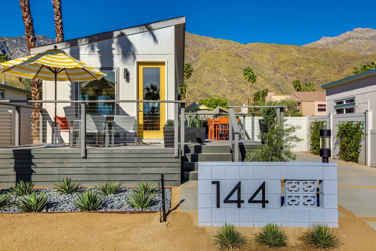 Tiny Homes in This Palm Springs Community Start at $155K  #realestate <a href="/dwell/">dwell</a> bit.ly/2YUs7ED
