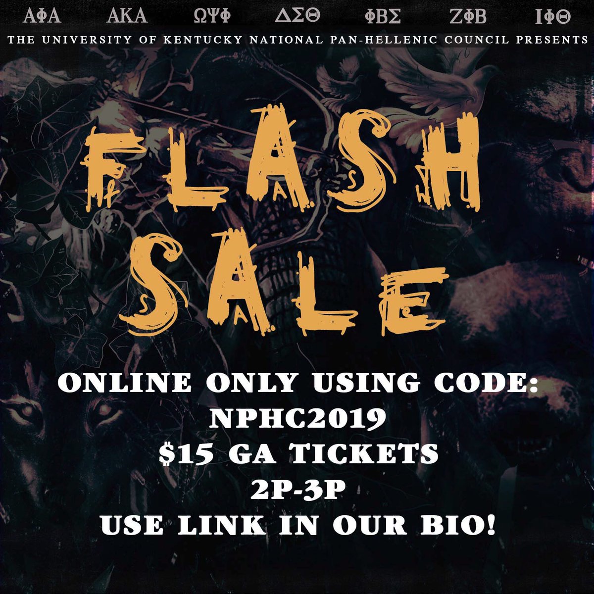 🚨🚨🚨Your FINAL chance to receive a ticket for this price before the sales go up again! Use the link in our bio to purchase your ticket and use code: NPHC2019 to receive to the promotion ! 🚨🚨🚨