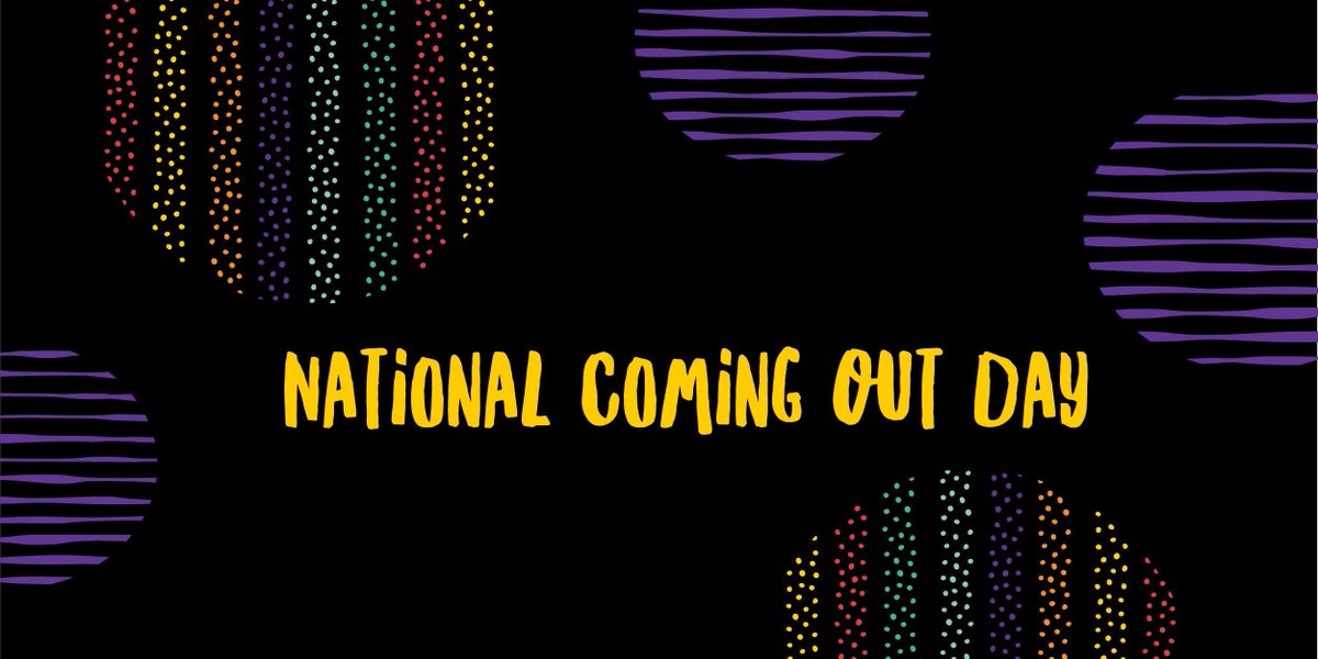 LACountyLibrary's tweet photo. Live authentically. You are always welcome. Today's the 31st annual #NationalComingOutDay We support and respect you, out or not. #ComingOutDay 🏳️‍🌈 https://t.co/oDows2flWB