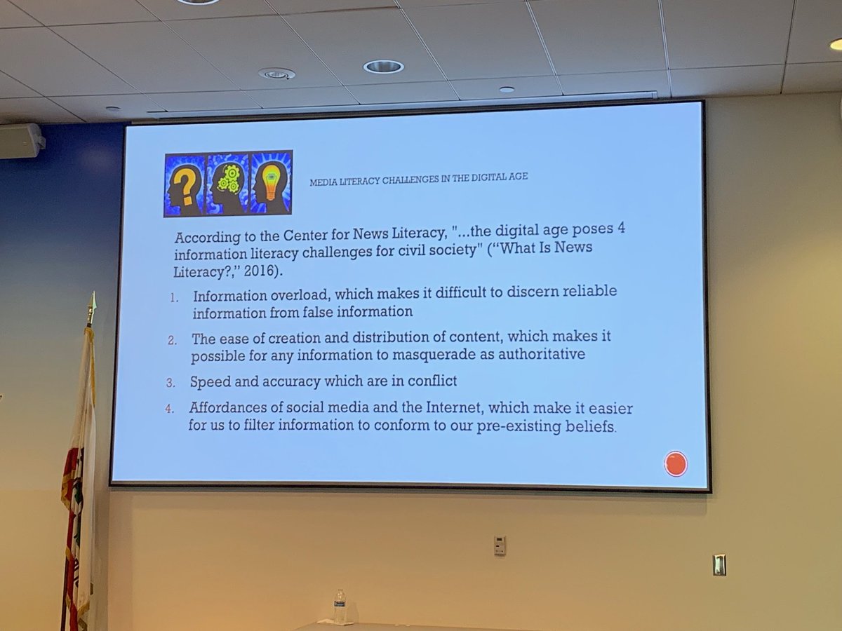 LVUSDLibraries's tweet photo. Challenges to information literacy - Information Overload! @venturaCOE #vcoeLLD @cathyreznicek https://t.co/hHmFMelRWA