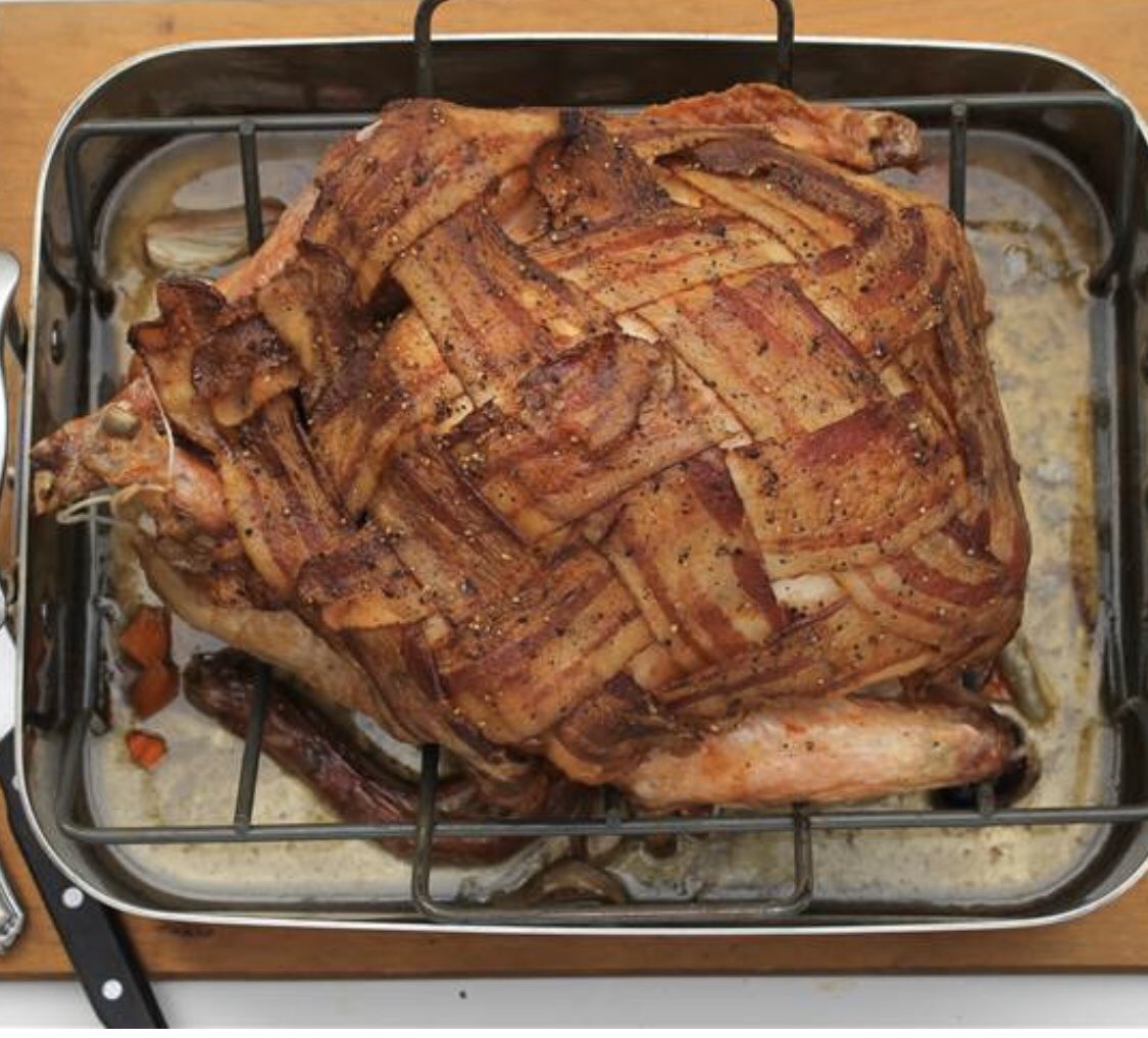 Thanksgiving turkey wrapped in Tony’s Meats bacon? Yes, please! 🍽 today.com/recipes/bacon-… #HappyThanksgiving #Antigonish #NovaScotia #Welcomehome #Thankful #EatlocalwithTonys