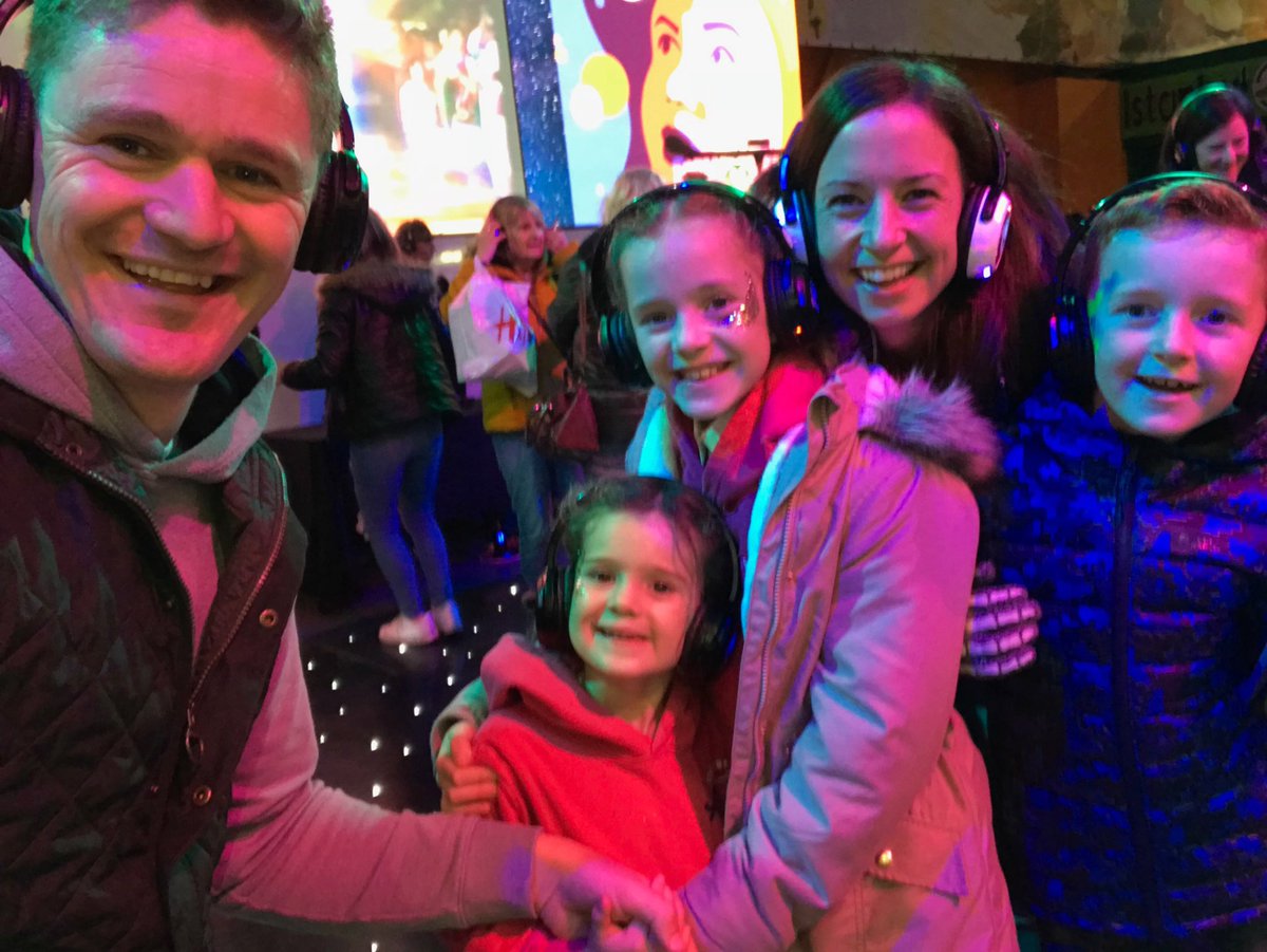 dan_chadwick's tweet photo. @LeedsMarkets disco with the family.  Shhhhh https://t.co/J55YvwVDCS