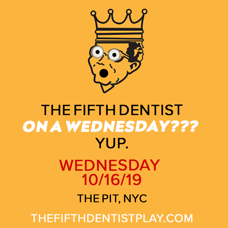 thefifthdentist's tweet photo. WHAAAAAT???? #TheFifthDentist on a WEDNESDAY???
You heard it here first, sports fans! C YA next WEDNESDAY!
π²π€―πππ
https://t.co/tJA18VoH4K
#striptease #thepitloft #funstufftodo #burlesque #theater #nytheater #dentist #comedy #standup #nyc https://t.co/5gLryZWspb
