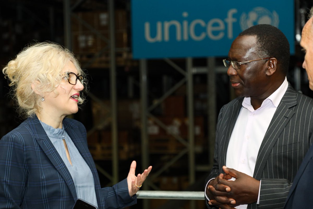 UNICEFSupply's tweet photo. Working together toward a better @UN:
✅Procurement in collaboration
✅Transparency
Today the UN @Refugees agency visited our warehouse to discuss how together we can improve humanitarian supply coordination for children and their families.
#UnitedtoReform https://t.co/aPCK2uymqP