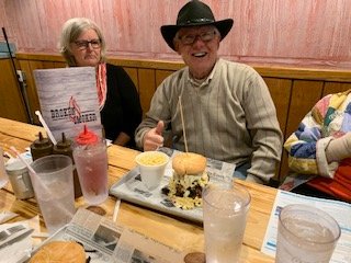 LauraMunjoy's tweet photo. TK Community Enrichment held "Let's do Lunch" today at Broken Smoker.  There was a great turn out for good food and conversation. Thank you to Kim Chausow and Craig McCarthy for stopping in to say hello! Next time will be at Riverdog November 15!  Call 795-5578 for information. https://t.co/kAggp57pC1