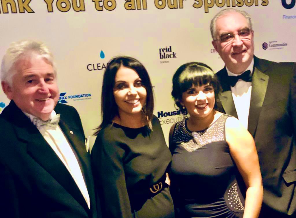 FSBNIRegion's tweet image. #TeamFSB with @Cjstirling59 at tonight’s #SocEntNIAwards19 - delighted to be sponsors tonight and looking forward to a wonderful evening of celebrating small social businesses! #BuySocial #IBackSmALLBusiness