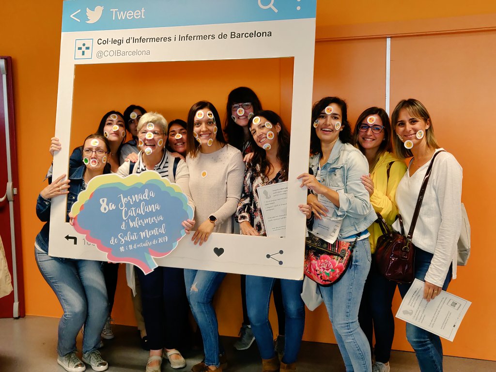 21 professionals de l'equip d'infermeria de salut mental de <a href="/parctauli/">Consorci Corporació Sanitària Parc Taulí</a> han participat a la 8a Jornada Catalana d'Infermeria de Salut Mental #InfSM8JC de <a href="/COIBarcelona/">Col·legi d'Infermeres i Infermers de BCN (COIB)</a> i han presentat 7 comunicacions. Orgull d'equip: Sou uns cracks!!! <a href="/DiegoJPalao/">Diego J Palao</a> <a href="/infermerescat/">Consell d’Infermeres</a>