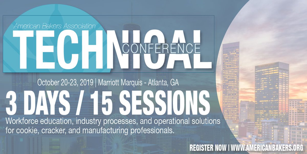 BenchmarkAutoma's tweet photo. Will you be at @AmericanBakers 2019 Technical Conference? Join @BenchmarkAutoma at the Atlanta Marriott Marquis, October 20-23, Table #32. Learn more at https://t.co/DJFK4KG2HH. #ABATechCon https://t.co/aJf1lnu2fe