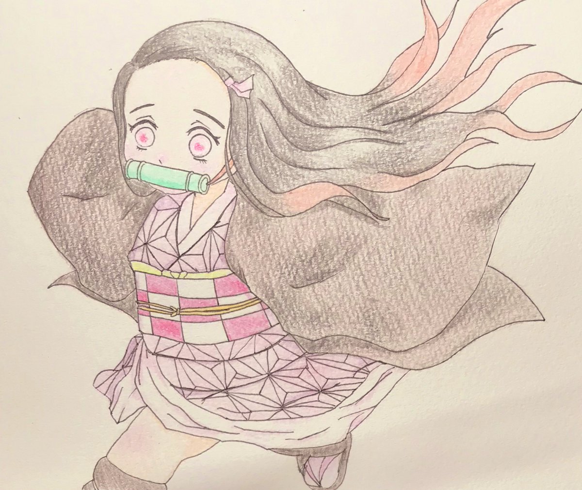 Uzivatel 飛呂ピコまつさ わ Na Twitteru 走って逃げる禰豆子が可愛かったから描いた Uzivatel 飛呂ピコまつさ わ Na Twitteru 走って逃げる禰豆子が可愛かったから描いた