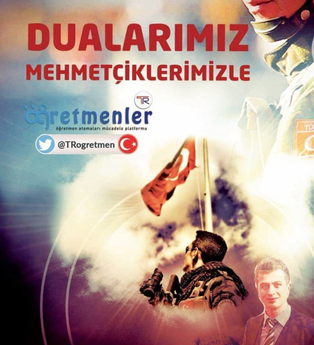 1Tunceli's tweet photo. #ÖğretmenlerMehmetçiğinYanında 
Türk’ün ayak sesinin duyulduğu yerde zulüm biter! https://t.co/qaaHp3oxNt