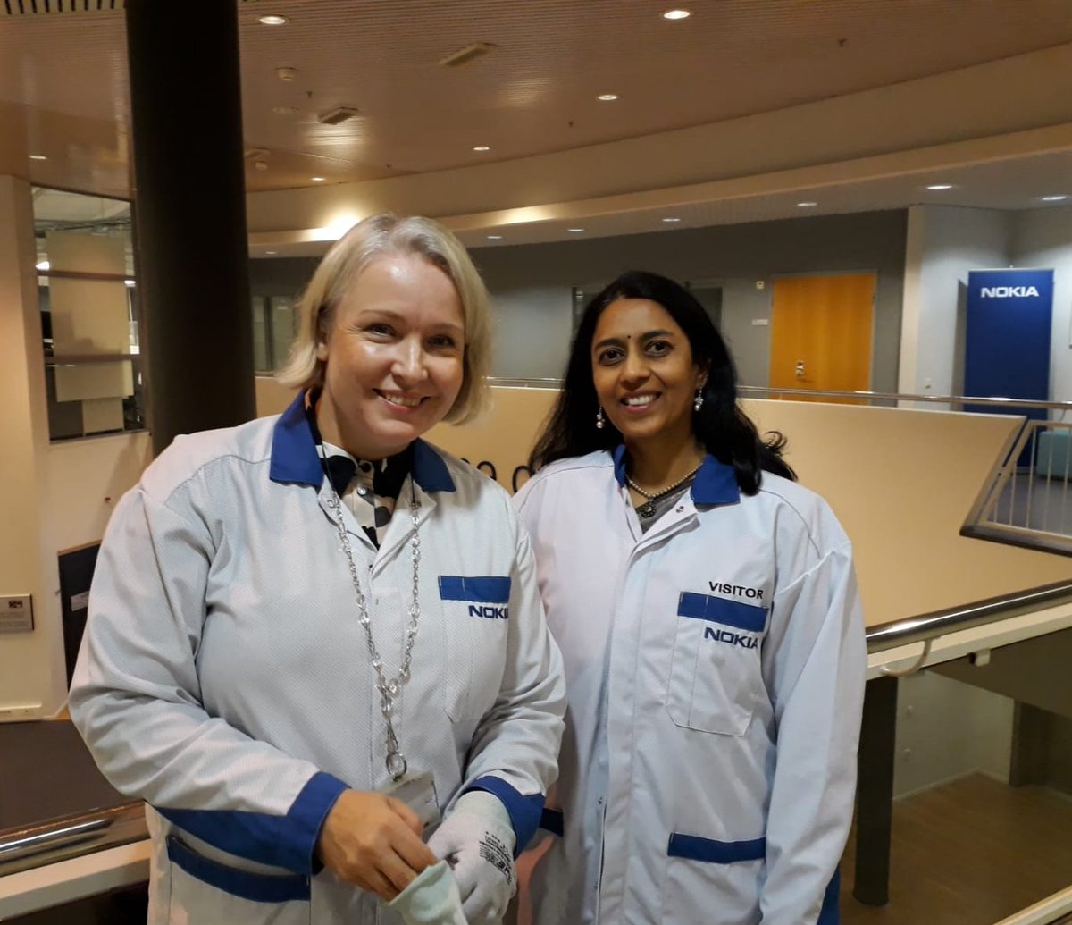 Indian companies are driving digital disruption by creating new micro services to alter people's day to day lives. Like IoT enabled scooter rental. It was a great pleasure to host a visit today by India Ambassador to Finland Ms. Vani Rao at <a href="/nokiaoulu/">Nokia Oulu</a> #nokia