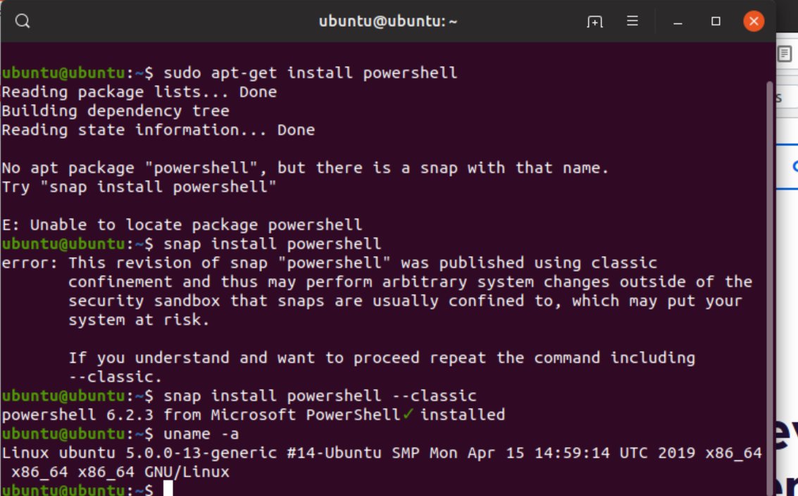 JeffHicks's tweet image. Well that was easy. #PowerShell #PSLinux