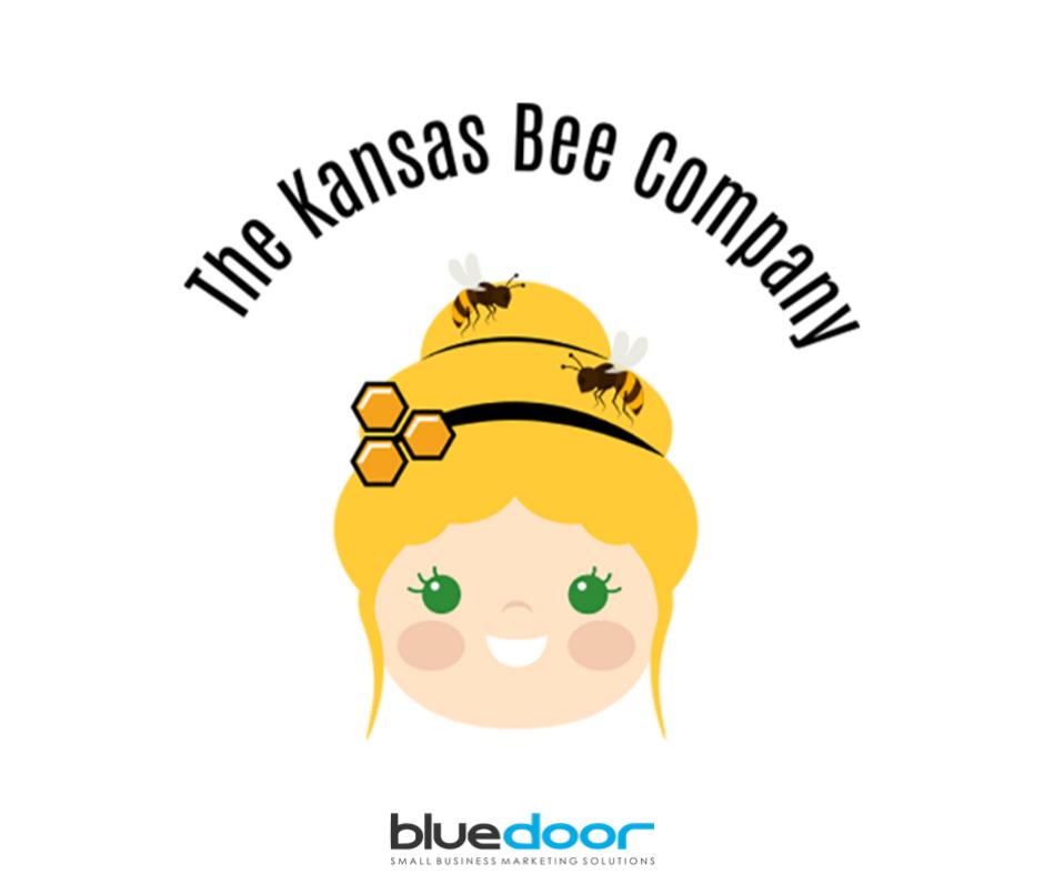 bluedoor816's tweet image. We 💛 this new logo that our graphic designer, Shanice designed for Christine with The Kansas Bee Company 
🐝🍯🐝🍯🐝🍯🐝
"Great people at Blue Door Marketing!  It was delightful working with them on a new business logo!" -Christine F. 
.
.
.
#KC
#Belton
#Raymore
#KansasCity