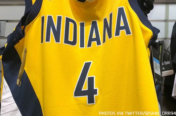Pacers City Edition uniforms leaked. Immediate reaction is underwhelming
