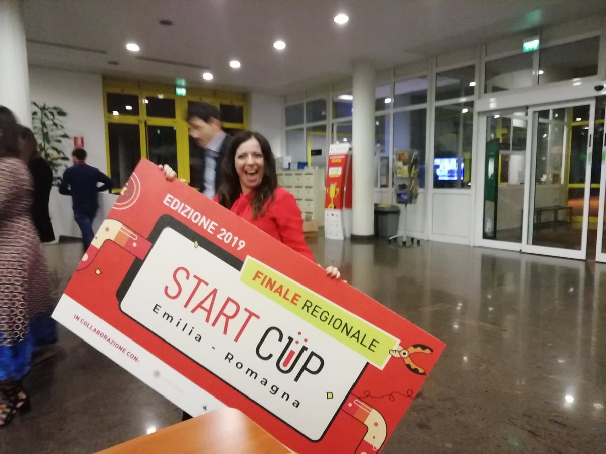 LabRapino's tweet photo. Really proud to be the winners of the first prize at #startcup2019 Emilia Romagna 🎉🎉🎉!!!!  Great job for #InSimili team!                                                     @MalferrariMarco @StefaniaRapino @AndiLesch https://t.co/CtIwM8mXDe