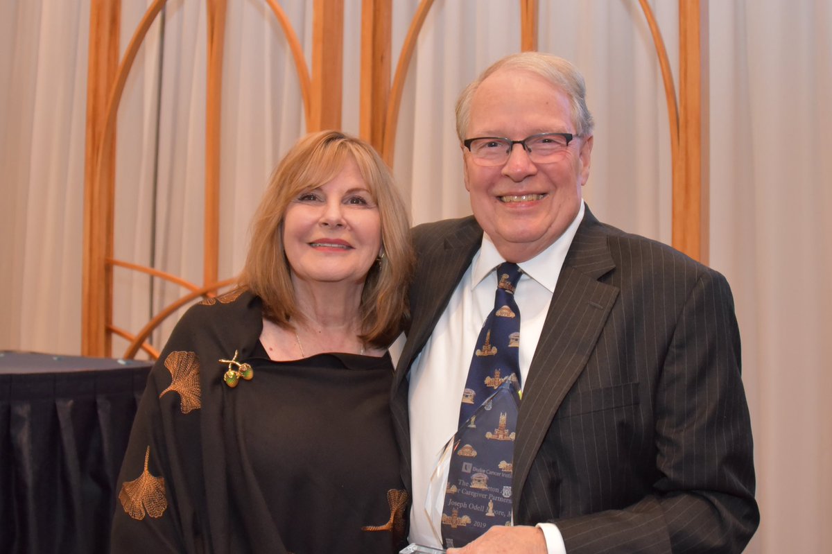 DukeCancer's tweet photo. Congratulations to Joseph Moore, MD, on receiving the 2019 Shingleton Award for Caregiver Partnership. #OnTheShouldersOfGiants #FutureOfCancerCareNow #ShingletonSociety https://t.co/eAuasdTDjn
