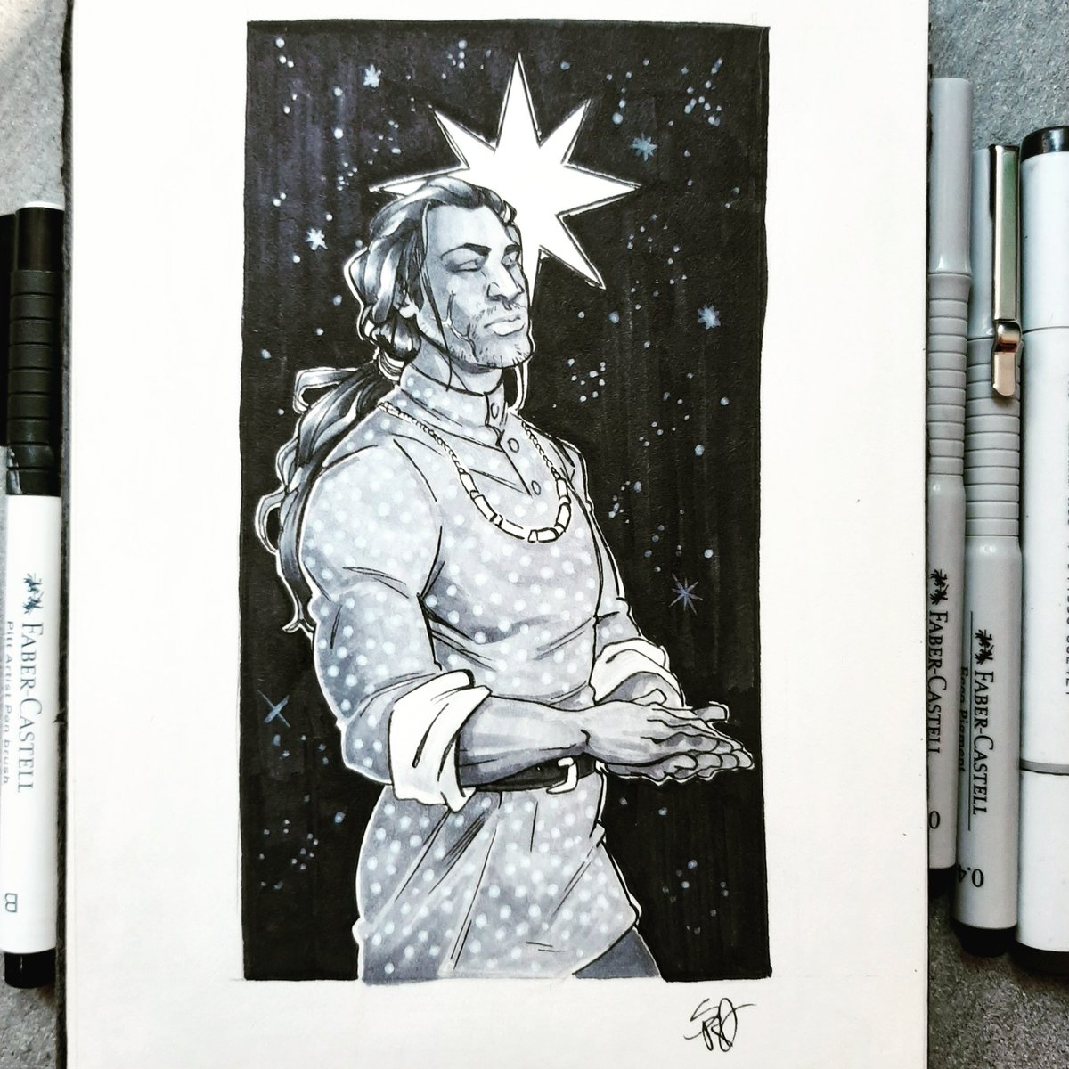 Red Inktober Redemption Day 11: Star

#reddeadredemption2 #rdr2 #redinktoberredemption #rdr2inktober #inktober2019 #inktober #art #charlessmith 