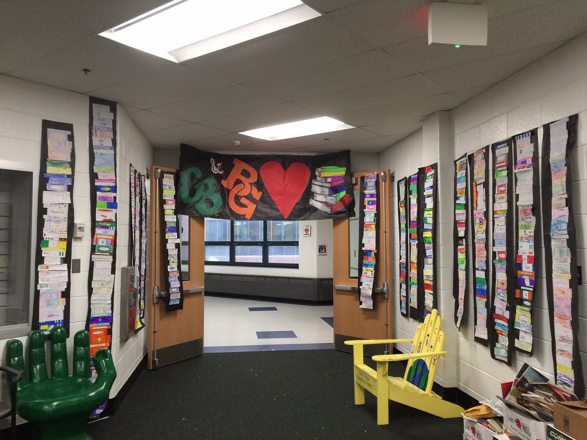 Celebrating our ❤️ of books at Greenbrier!