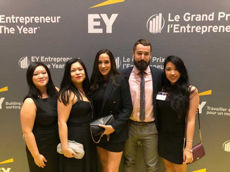 launchacademyhq's tweet image. Last week, our team made an appearance (with our friends @wearebctech &amp;amp; @eatsmartsweets at the @EYCanada #EOYPacific 2019 gala! What a fun night, celebrating some inspiring entrepreneurs! Congratulations to all of the finalists and winners!