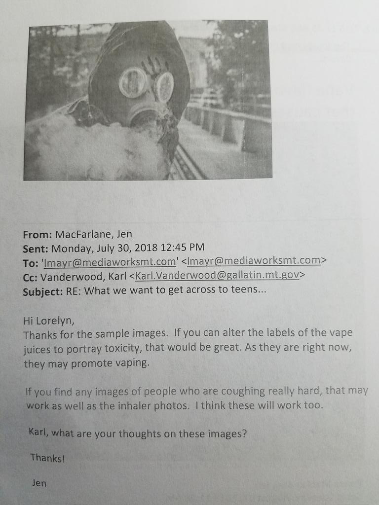 ChasingVapes's tweet photo. In your face corruption obtained through #FOIA. Care to try &amp; explain this #MediaWorksMontana @POTUS @FLOTUS @SecAzar @Surgeon_General @ABC @NBCNews @FDACommissioner @CBSNews @foxnewsalert @BBC @GOP @DNC @LPNational @DanCrenshawTX @GovAbbott @BeauMattLaFave 👉🏻#WeVapeWeVote https://t.co/P7CNARcCsX