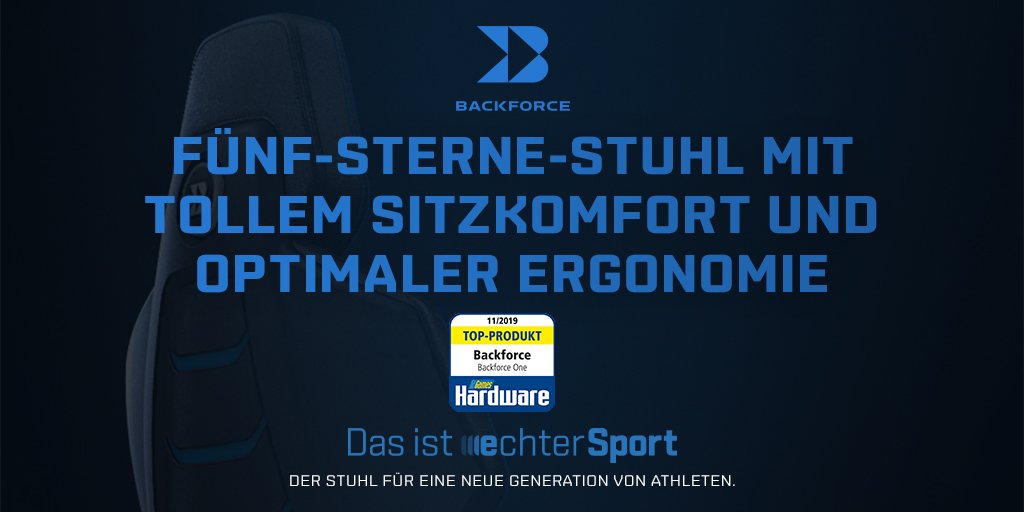 Backforce_gg's tweet image. Wir sind Testsieger! Der beste Stuhl - jetzt auch bestätigt.
Selbst überzeugen? bit.ly/2B0Zr1W

#pcgameshardware #backforce #besterstuhl #testsieger