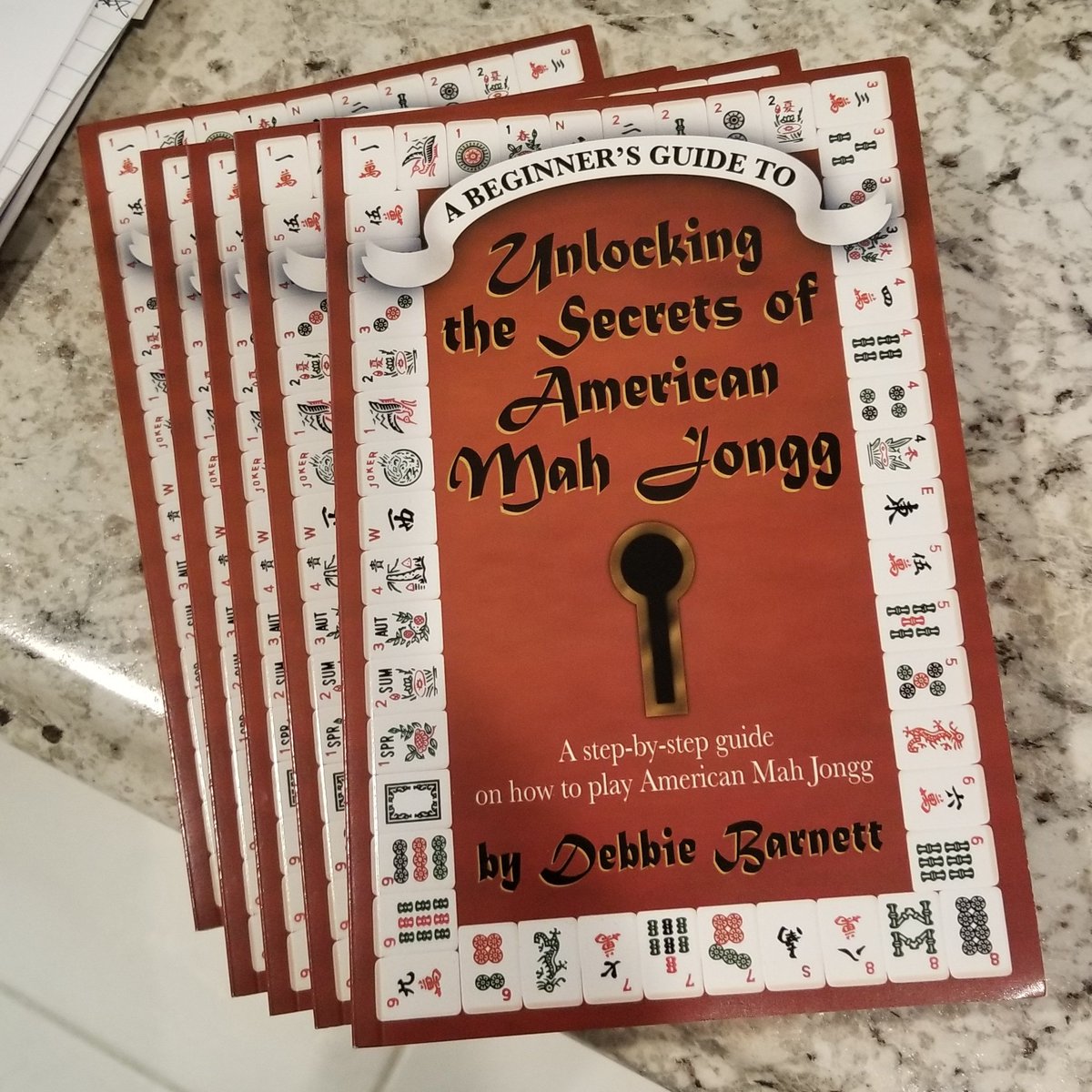 DebbieBAuthor's tweet image. I am truly humbled by and grateful for the overwhelming response to my book, "Unlocking the Secrets of American Mah Jongg." Please don't forget to pick up your copy. Debbiebarnettauthor.com/books Print Book $21.95. Ebook $9.95 will be available soon.