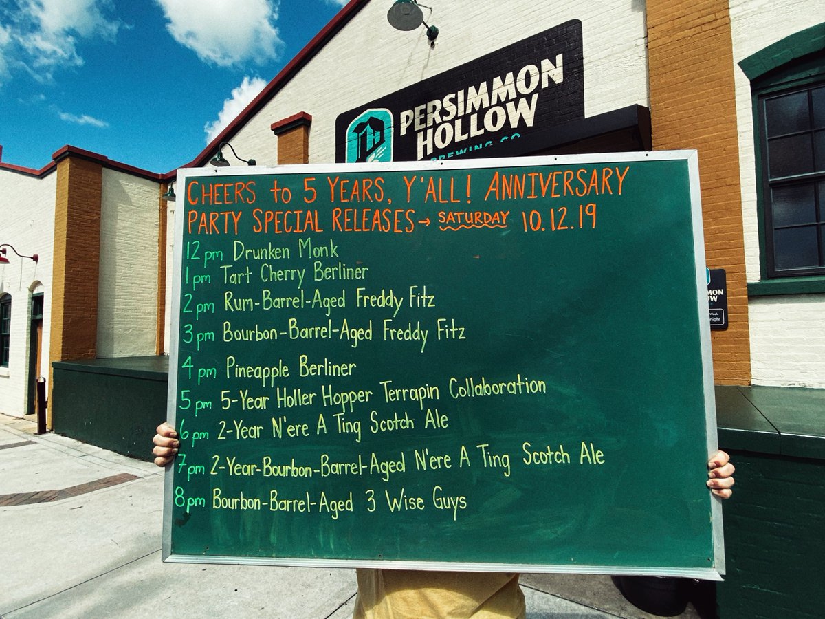 Tomorrow is the day! 5 Years!

We are open all day, from noon-midnight.

We have special food Items from our neighbors!

Festhaus Musig will be playing t from 3-7pm

There will be seating in the street, hourly beer releases, and limited anniversary shirts until they are gone!