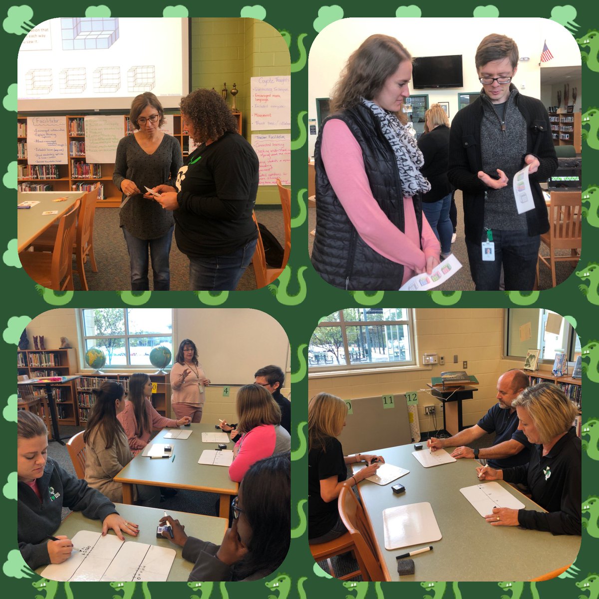 Teachers participating in higher order thinking skills as students and as teachers <a href="/Carrollisd/">Carroll ISD</a>