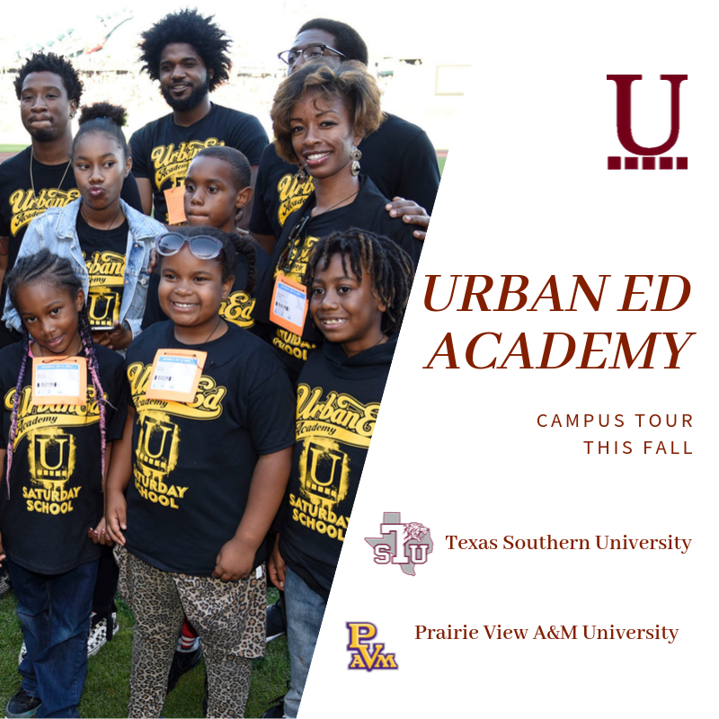 Keep an eye out for U.E.A.'s presence at <a href="/TexasSouthern/">Texas Southern University</a> and <a href="/PVAMUPanthers/">PVAMU Panthers</a> this November.

If you have any questions, comments, or concerns then please feel free to send us a DM!