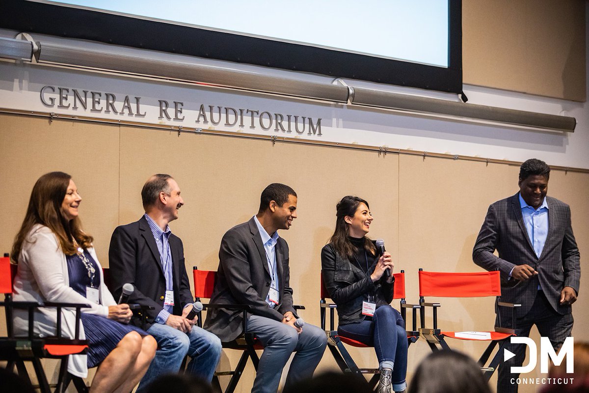 DigitalMedia_CT's tweet photo. On 9/20, we held our 2nd annual #DigitalMediaCT Summit featuring keynote speaker, WWE Co-President George Barrios, 2 mini-keynotes, &amp; 2 panels. Thank you to everyone who inspired our CT Students to #ConnectWhatsNext in #digitalmedia! 🎥💻🎮

Read more: https://t.co/eccvBenFr5 https://t.co/MHTyuUy3Jp