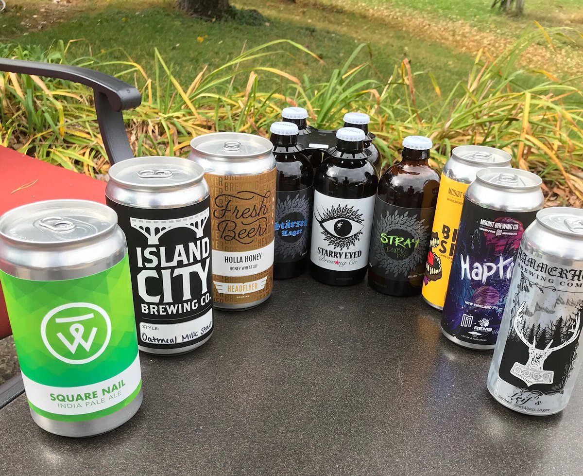 keyesjp's tweet photo. Had a great shopping trip to @OmbiMN the best beer store in the metro! @ModistBrewing @HammerHeartBeer @IslandCity_Brew @HeadFlyerBrew @twbrewingco https://t.co/ukmFOTOXsZ