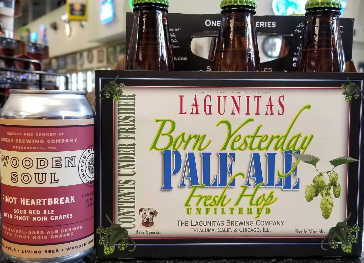 RedLionBrews's tweet photo. Wooden Soul Pinot Heartbreak &amp; Born Yesterday are in! https://t.co/2iVSk9WvHS