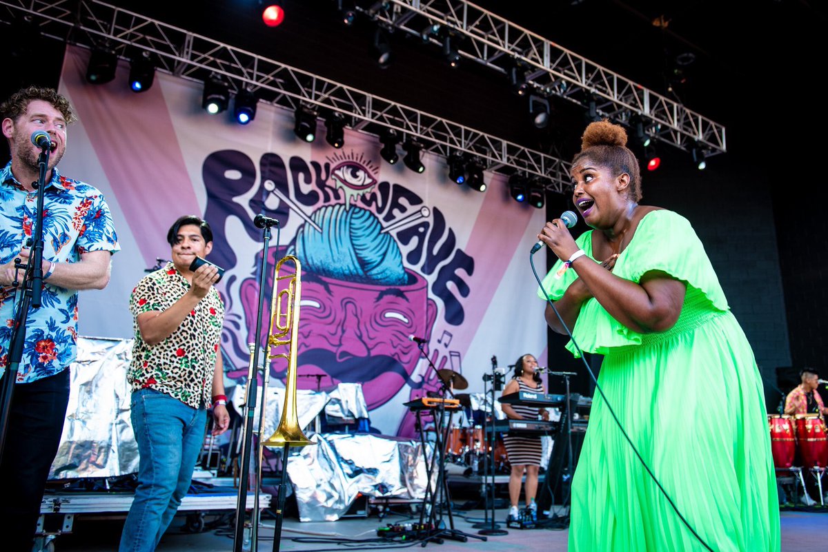 rockweave's tweet photo. Has it really been a whole week since The Suffers played the first song of Rockweave!? #Rockweave | 📸: Andi Rice https://t.co/WTzwFnVDGf