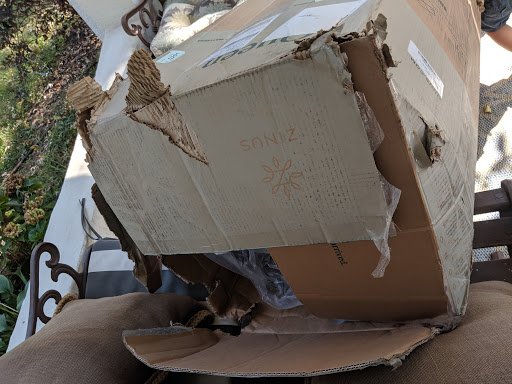 Seriously <a href="/FedEx/">FedEx</a> and <a href="/SamsClub/">Sam’s Club</a> !? This is ridiculous. Looks like you drug my mattress behind the delivery truck!