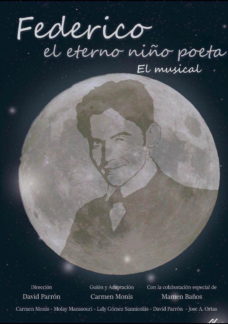 CANCELACIÓN | Por enfermedad de la actriz principal, queda suspendida la obra del sábado 19 octubre "Federico, El eterno niño poeta"