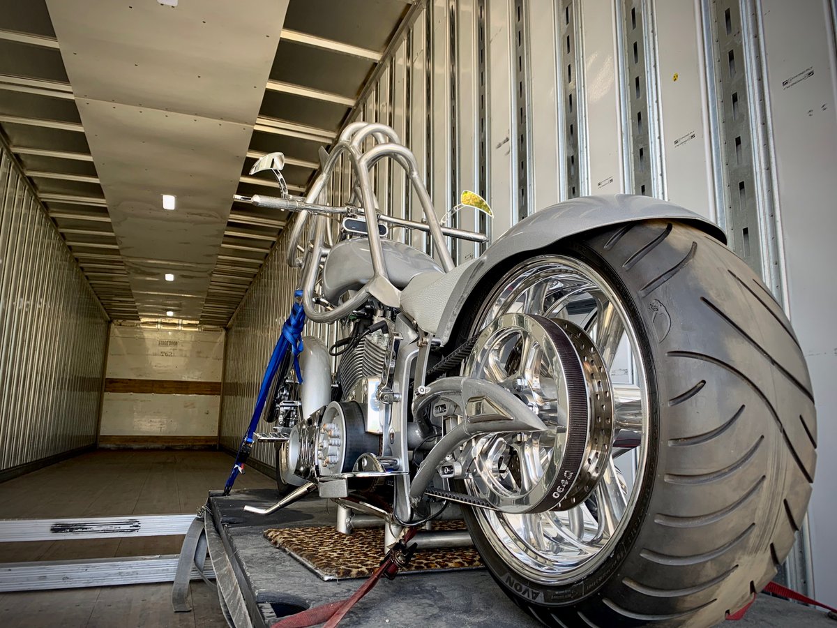 shaniatwainfnd's tweet photo. HERE’S WHAT’S IN THE TRUCK!!!

Enter at https://t.co/OS0KeS9wiq for a chance to drive away with @ShaniaTwain’s iconic #motorcycle.

#WhatsInTheTruck
#CountsKustom
#IfOnly
#ShaniaKidsCan
#LetsGoVegas https://t.co/josZFTkG0s